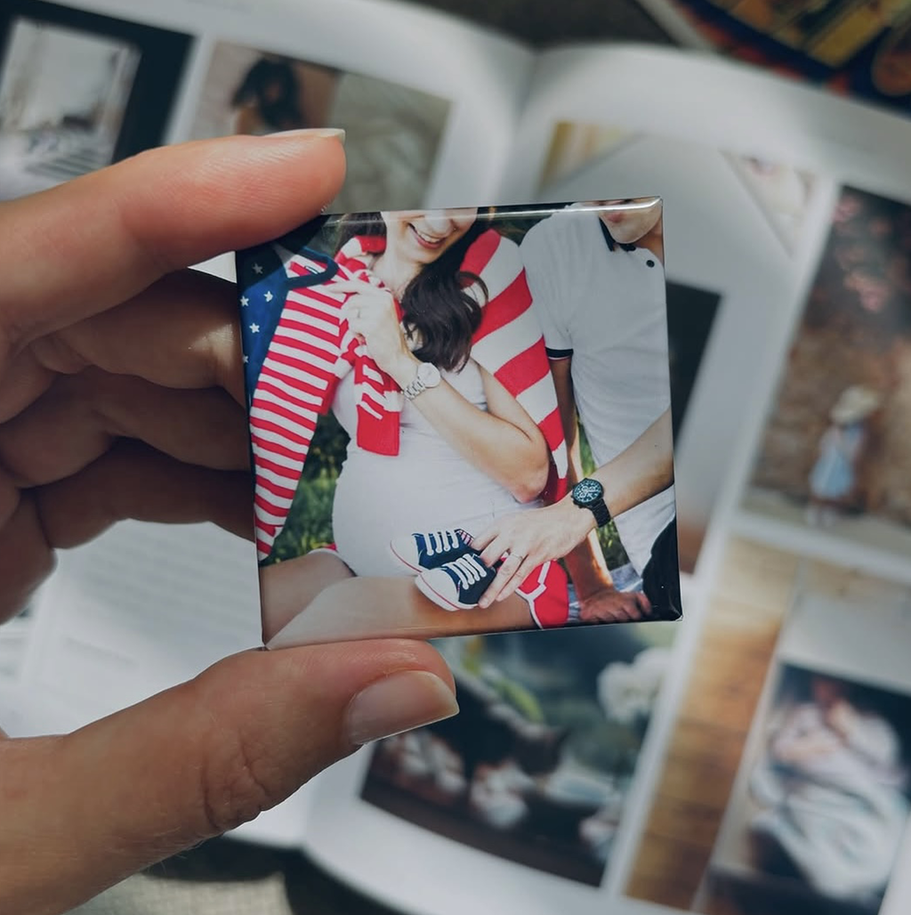Custom Photo Magnet